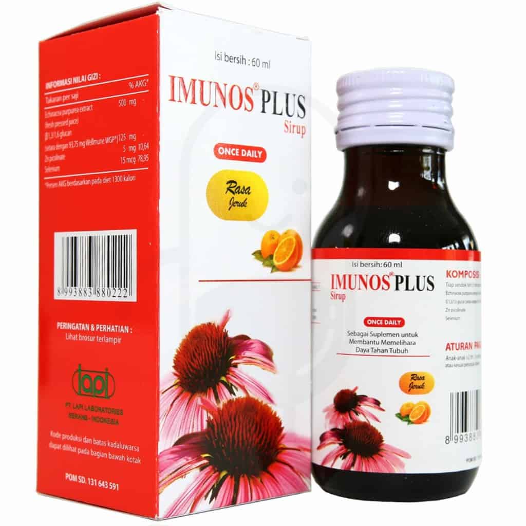 Jual Imunos Plus Sirup Ml Per Botol Shopee Indonesia