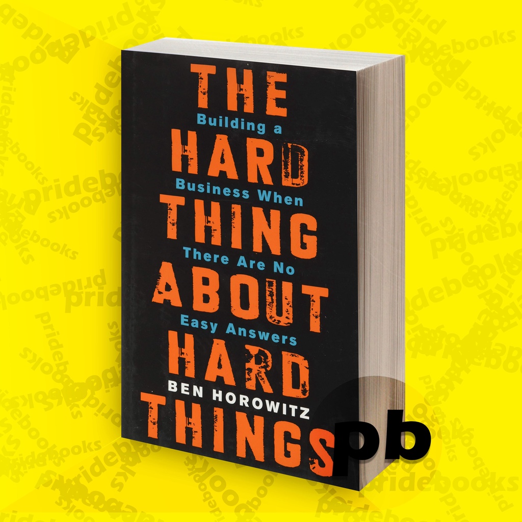 Jual The Hard Thing About Hard Things Buku Cetak Shopee Indonesia