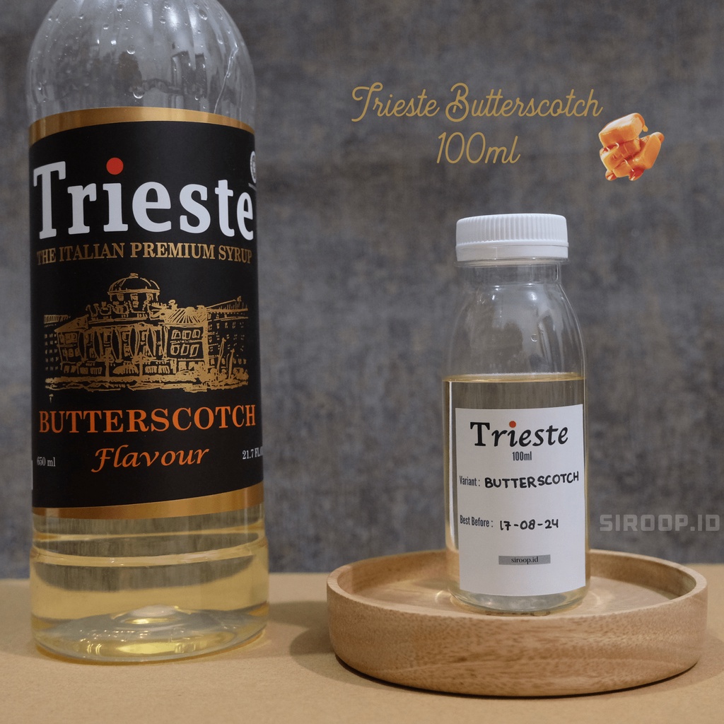 Jual Repack Trieste The Italian Premium Syrup Coffee Flavour