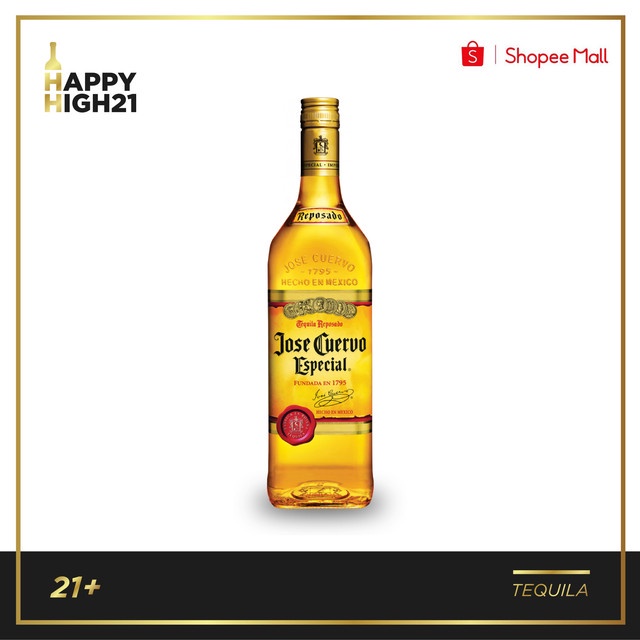 Jual Jose Cuervo Tequila Especial Reposado Gold Ml Shopee Indonesia