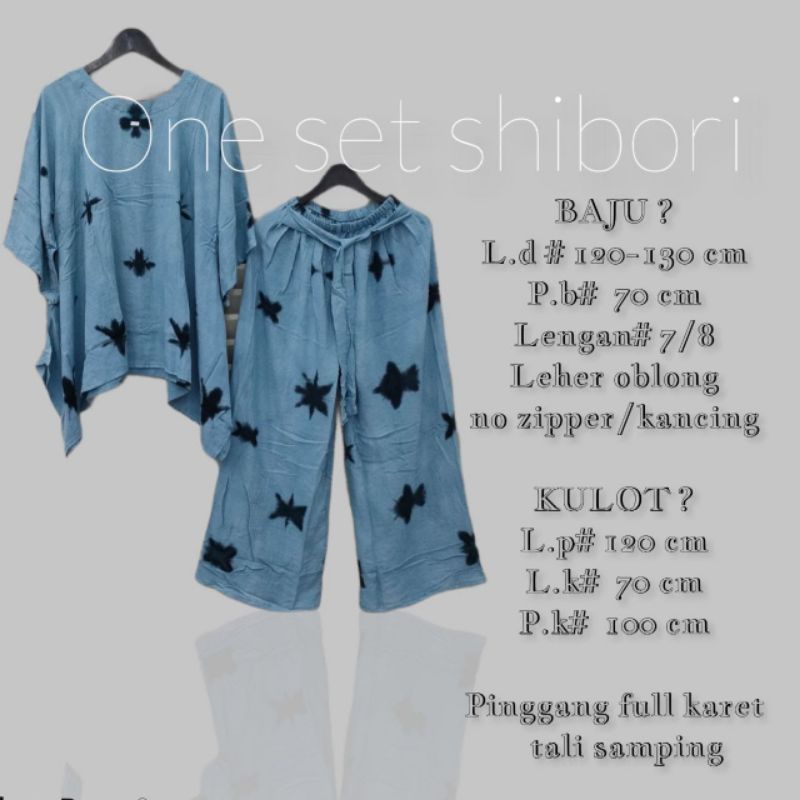 Jual JUMBO SET LD 130 MOTIF SHIBORI RAYON ONE SET Shopee Indonesia