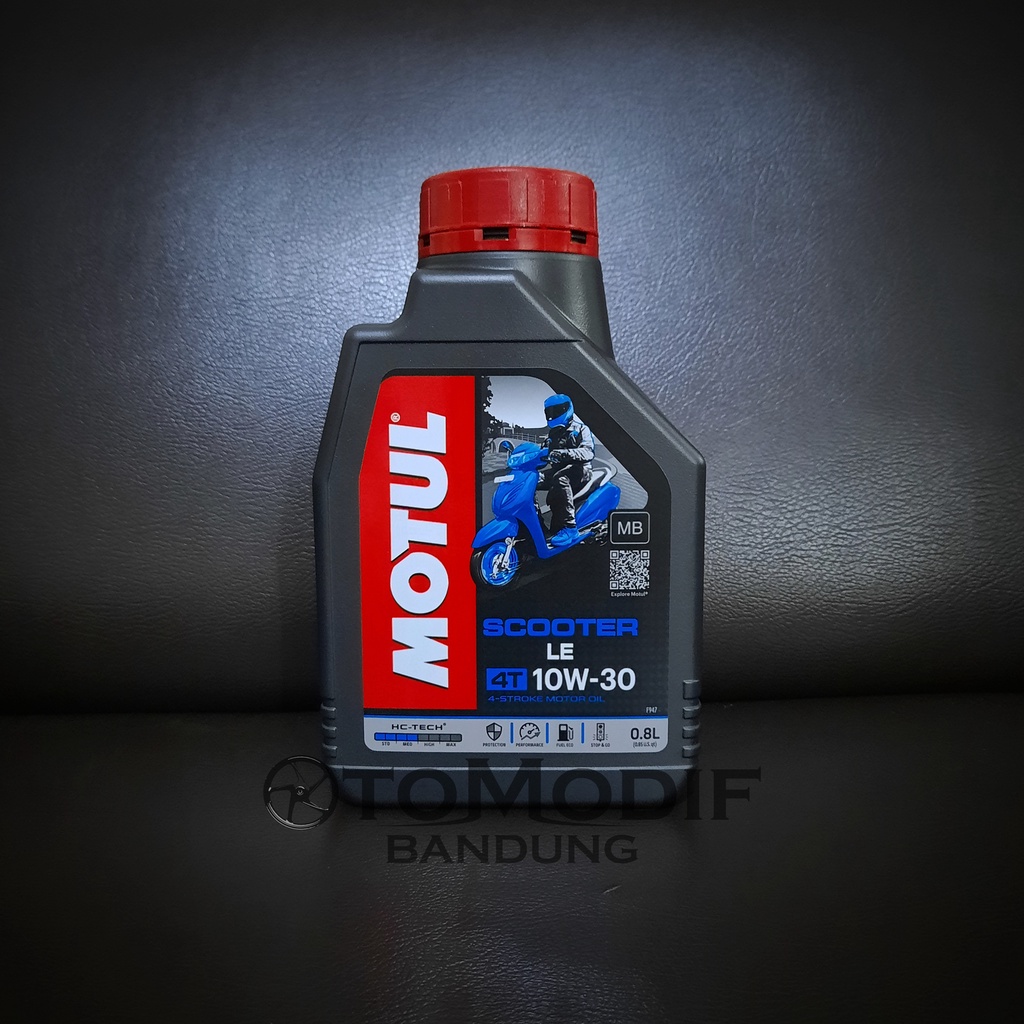 Jual Motul 0 8L Scooter 4T LE 10w30 Oli Motor Matic Oil Matik 800ml