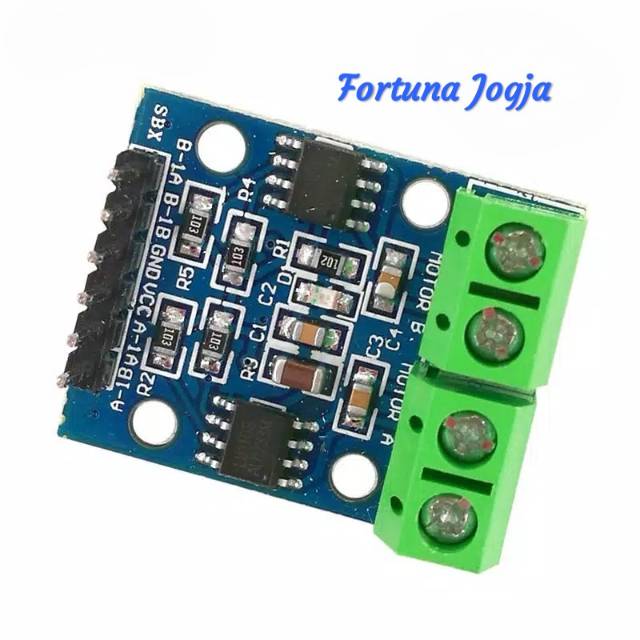 Jual Modul L9110S H Bridge Stepper Motor Dual DC Motor Driver Module