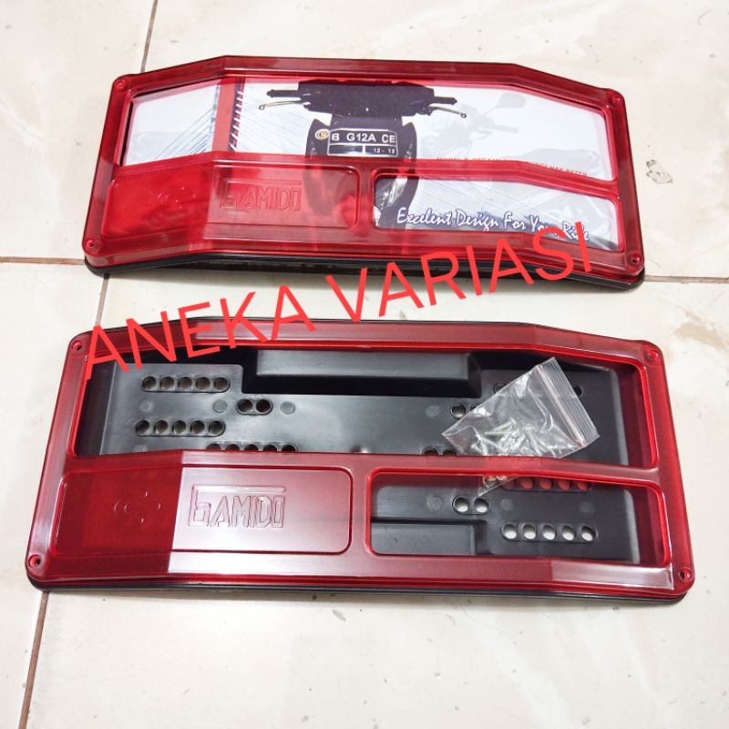 Jual Cover Plat Nomor Motor Gamino Model Kotak Cover Plat Nomor Model