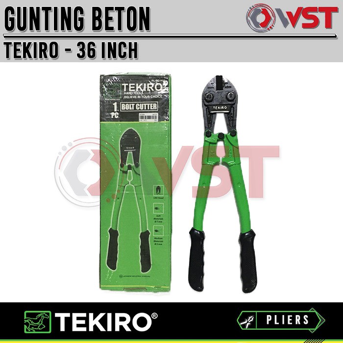 Jual Gunting Beton Tekiro Inch Tang Potong Besi Bolt Cutter Baut