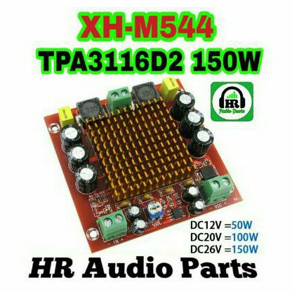 Jual Xh M Tpa D Digital High Power Amplifier Mono W Dc V