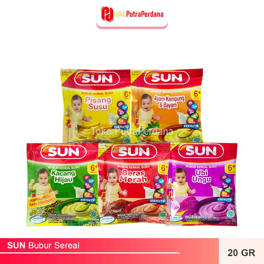 Jual Sun Bubur Sereal Bayi Gr Pcs Shopee Indonesia