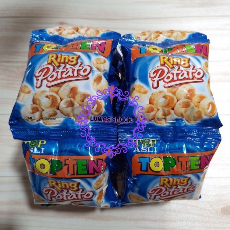 Jual Topteen Ring Isi Pcs Jajan Jadul Snack Jadul Makanan Ringan