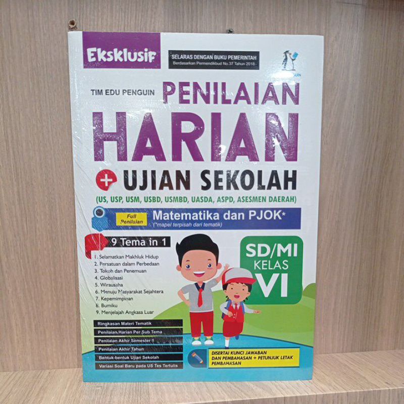 Jual BUKU PENUNJANG EKSKLUSIF PENILAIAN HARIAN SD MI KELAS 2 3 4 5