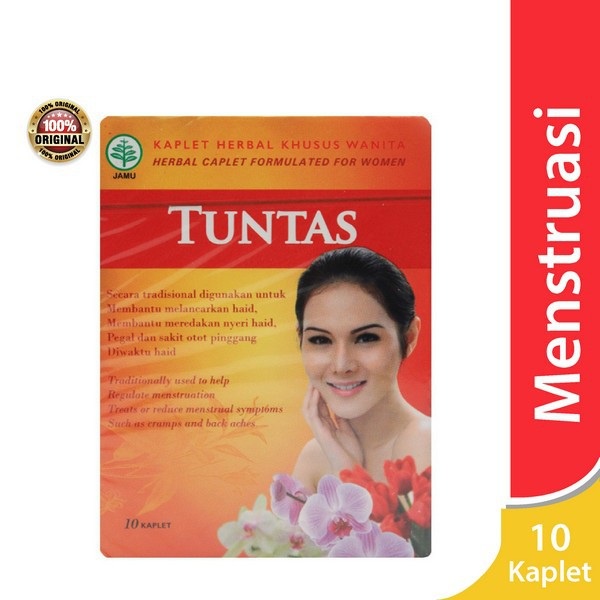 Jual Pil Tuntas Pack Isi Kaplet Memperlancar Haid Menstruasi