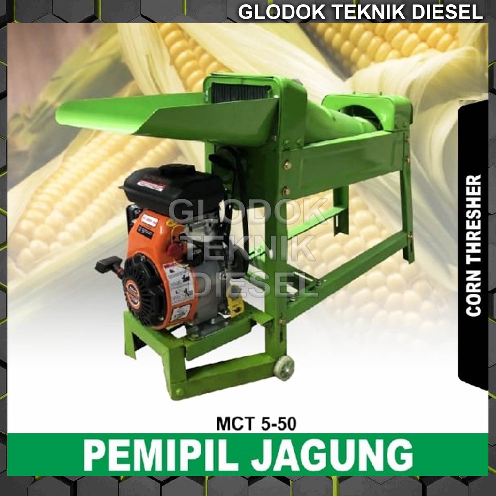 Jual MAHKOTA Mesin Pemipil Perontok Jagung MCT 5 50 Penggerak 1 Ton