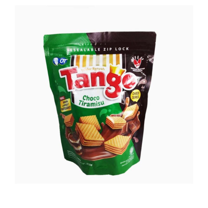 Jual TANGO WAFER CHOCO TIRAMISU 115 G CAMILAN BISKUIT Shopee Indonesia