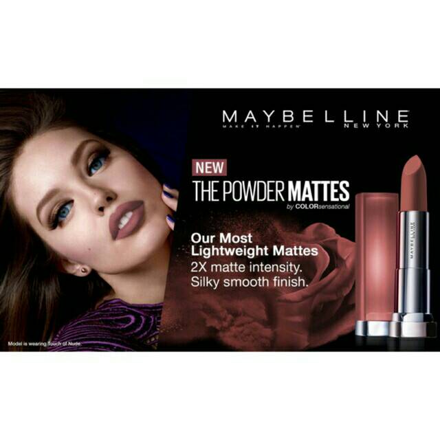 Jual Maybelline Color Sensational Powder Matte Lipstick Touch Of Nude