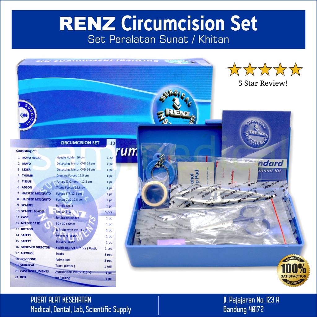 Jual Renz Circumsisi Set Sirkumsisi Circumcision Alat Khitan