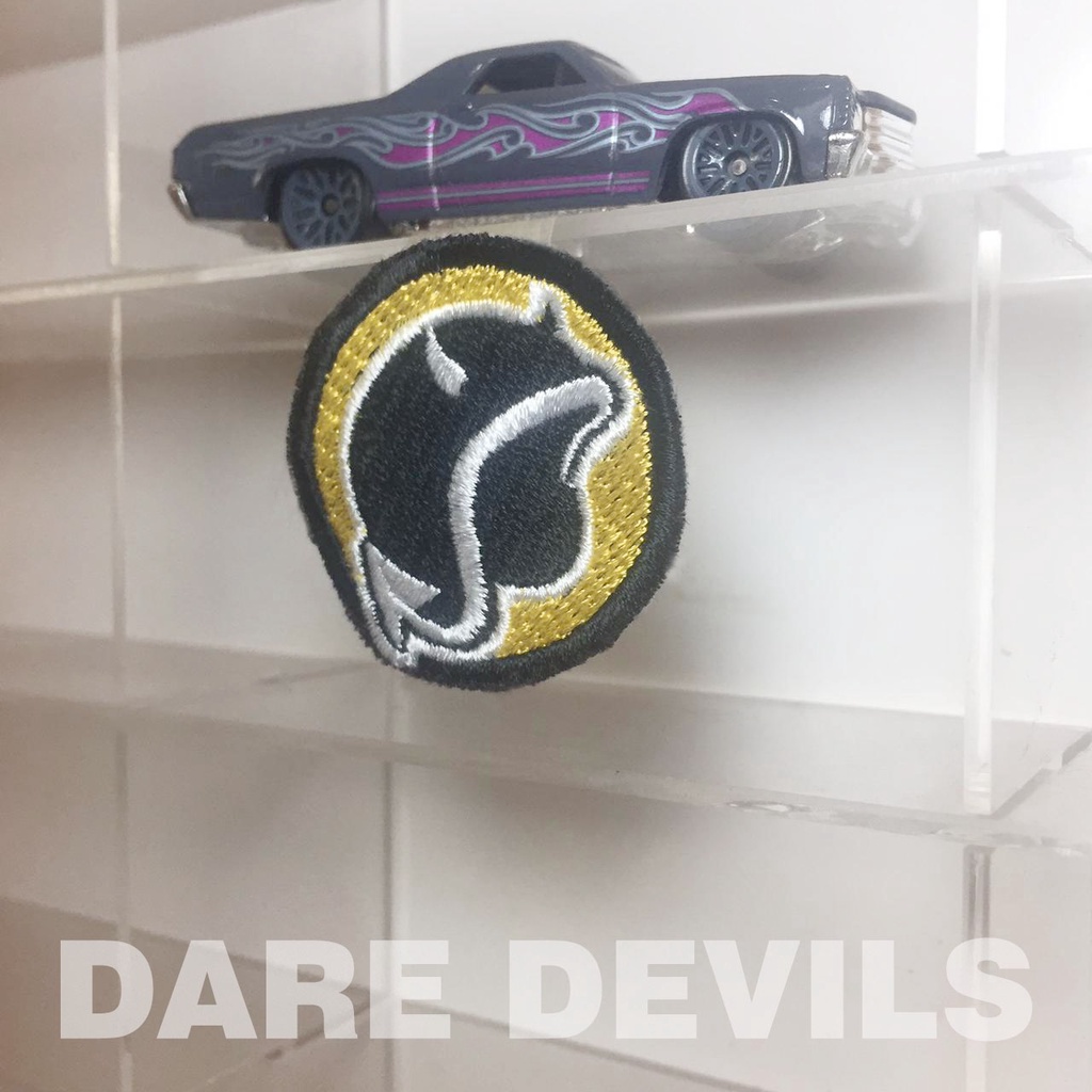 Jual Hot Wheels Dare Devils Custom Patch Emblem Bordir Komputer