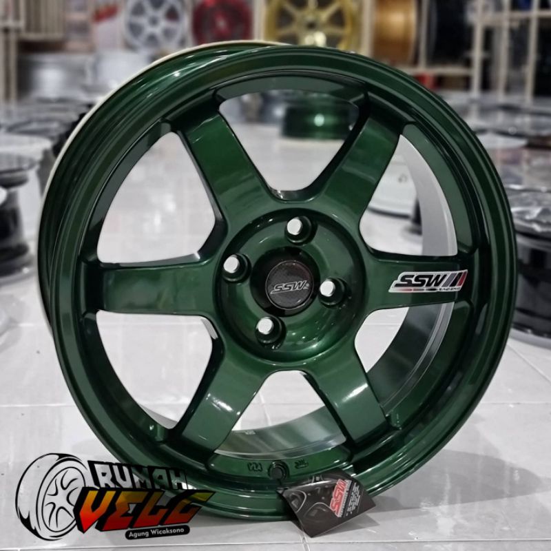 Jual Velg Mobil R Te Ssw Pcd X Rumah Velg Link Lombok Shopee