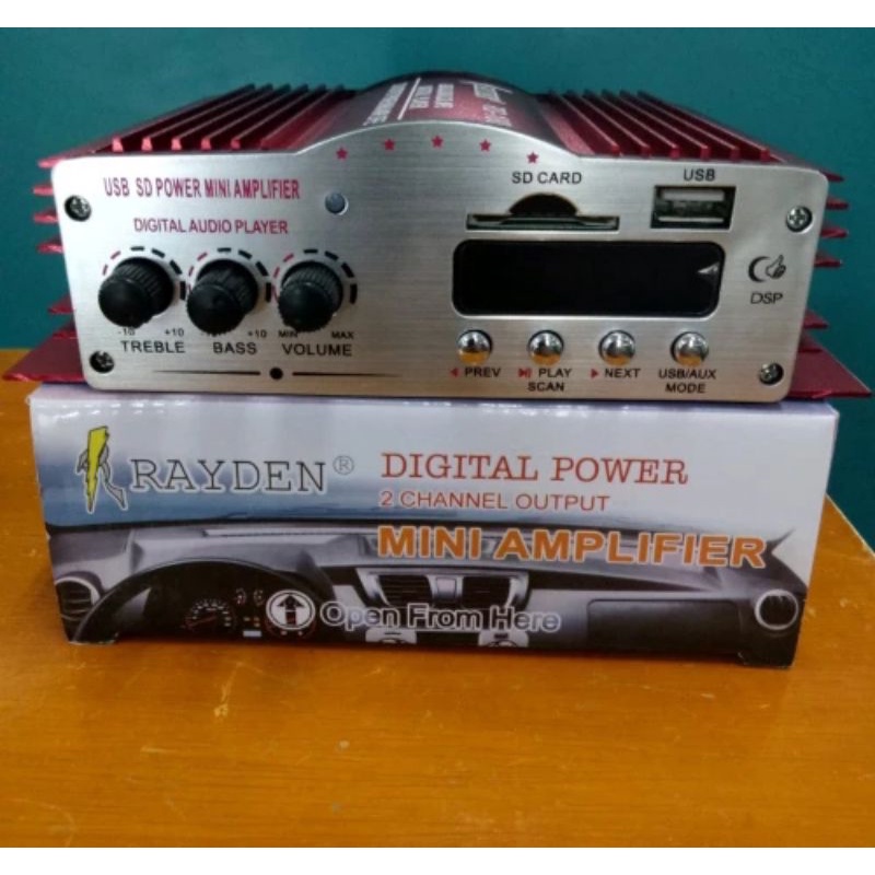 Jual POWER DIGITAL AMPLIFIER RD 100 KUALITAS BAGUS Shopee Indonesia