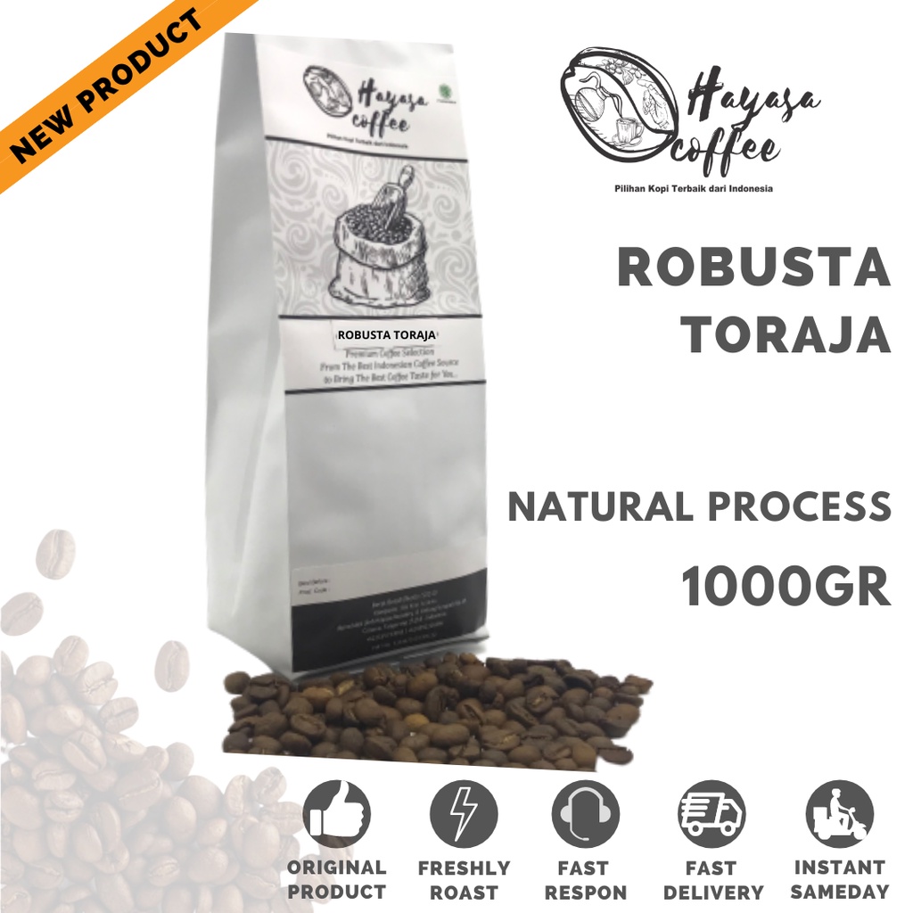 Jual Kopi Hayasa Toraja Robusta Kg Shopee Indonesia