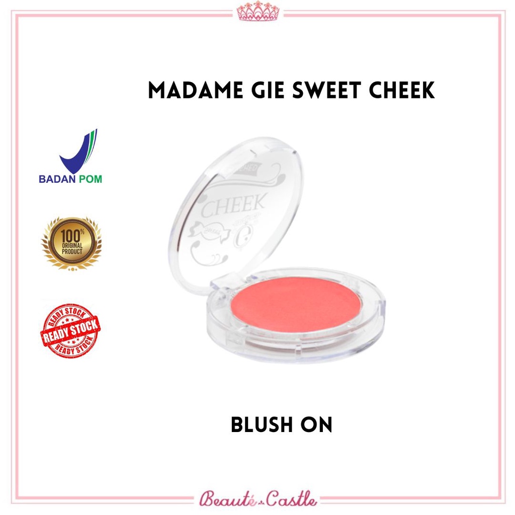 Jual Madame Gie Sweet Cheek Blushed Sweet Blushed Blushed Pipi