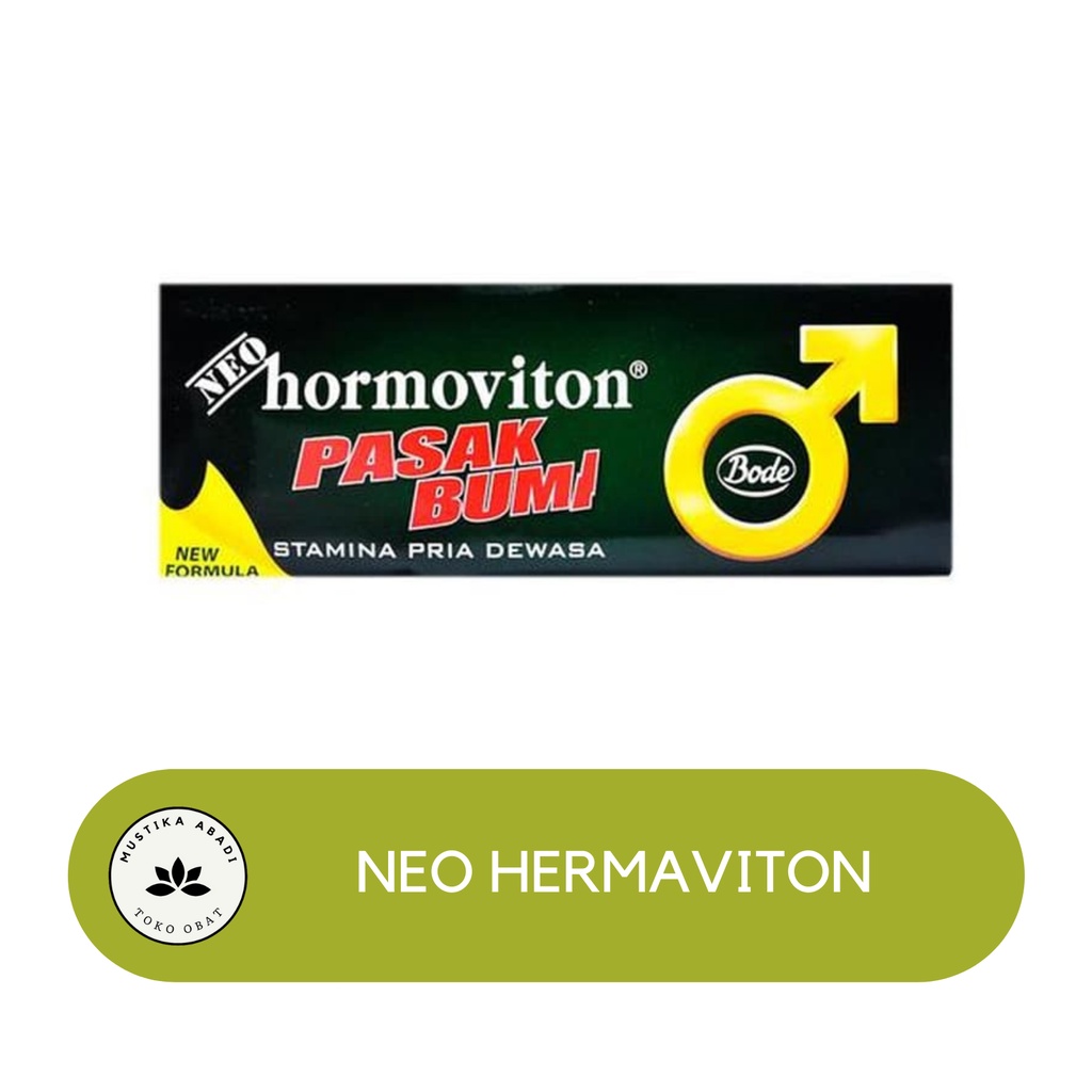 Jual Neo Hormoviton Pasak Bumi Menjaga Stamina Pria Dewasa Shopee