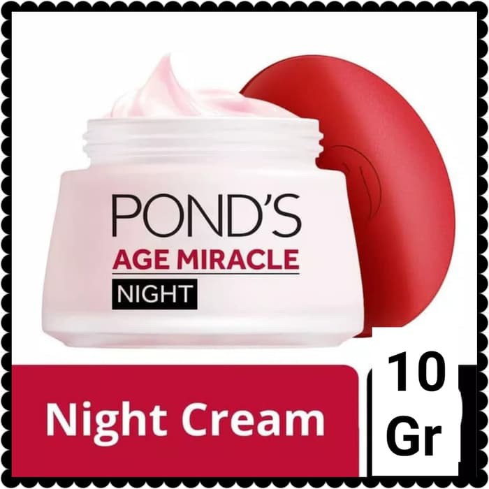 Jual Ponds Age Miracle Ultimate Youthful Glow Night Cream Gr Kecil