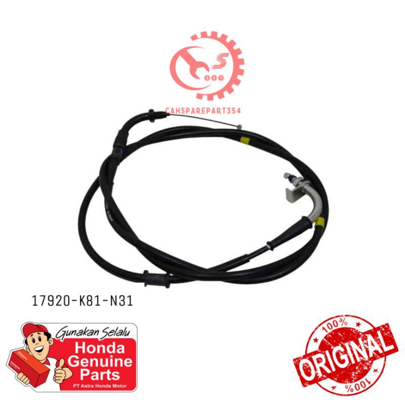 Jual Kabel Gas Cable Comp B Throt Scoopy ESP K93 17920K81N31