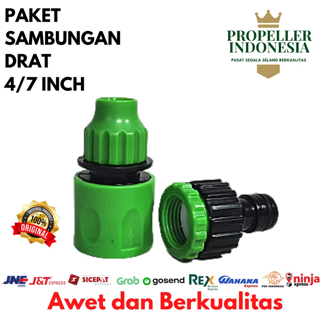 Jual Sambungan Selang Air Paket Inch Quick Release Sambungan Slang