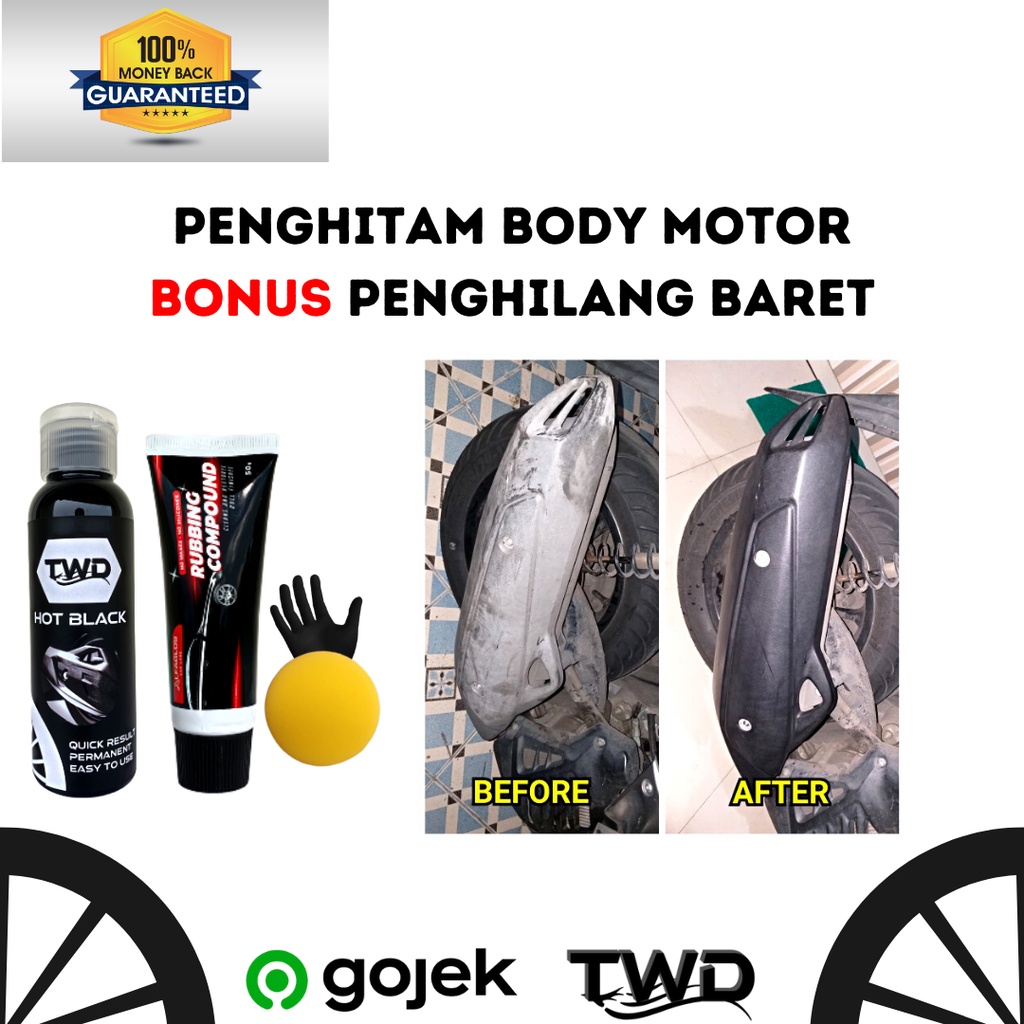 Jual Twd Pengkilap Dan Penghitam Body Bodi Kasar Dashboard Bodi