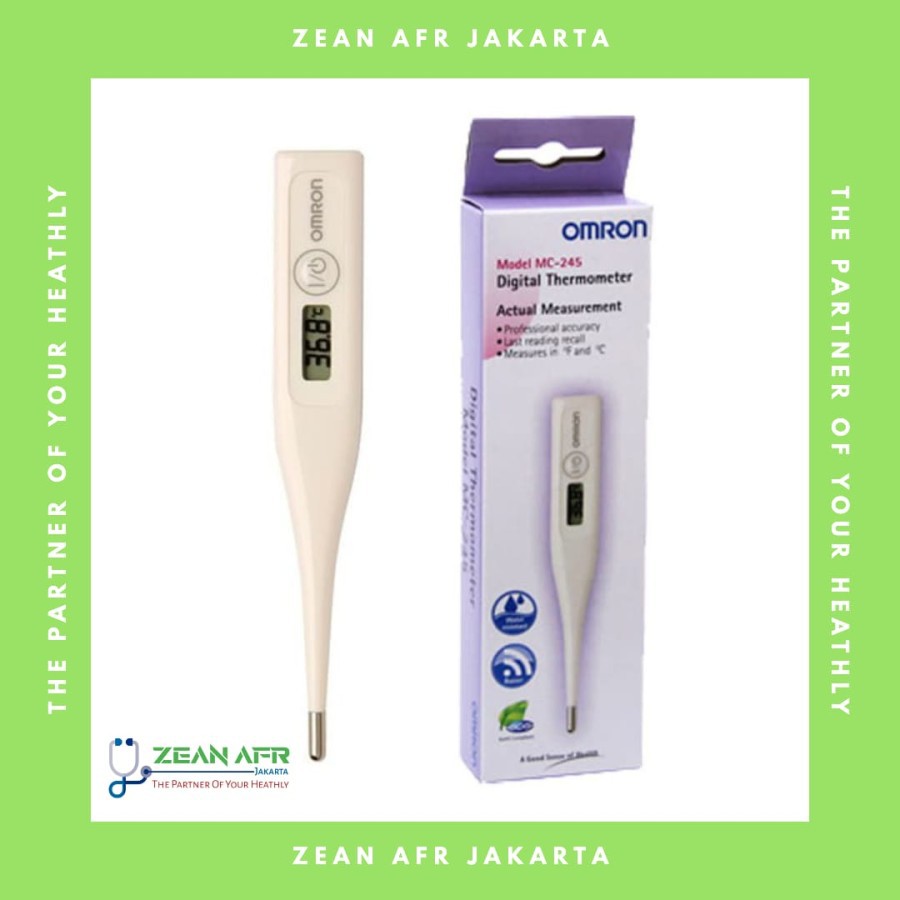 Jual Thermometer Digital Omron Mc Alat Ukur Suhu Badan Shopee