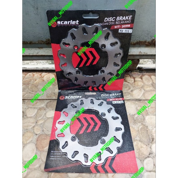 Jual DISC PIRINGAN CARKAM SET STANDAR PCX 150 NEW DEPAN BELAKANG PNP