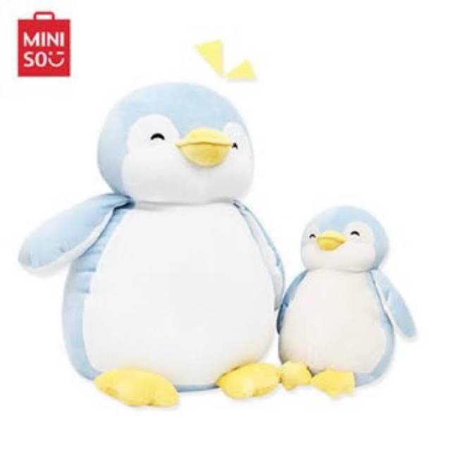 Jual ORIGINAL MINISO Boneka Pinguin Berdiri LARGE Penguin Plush Toy