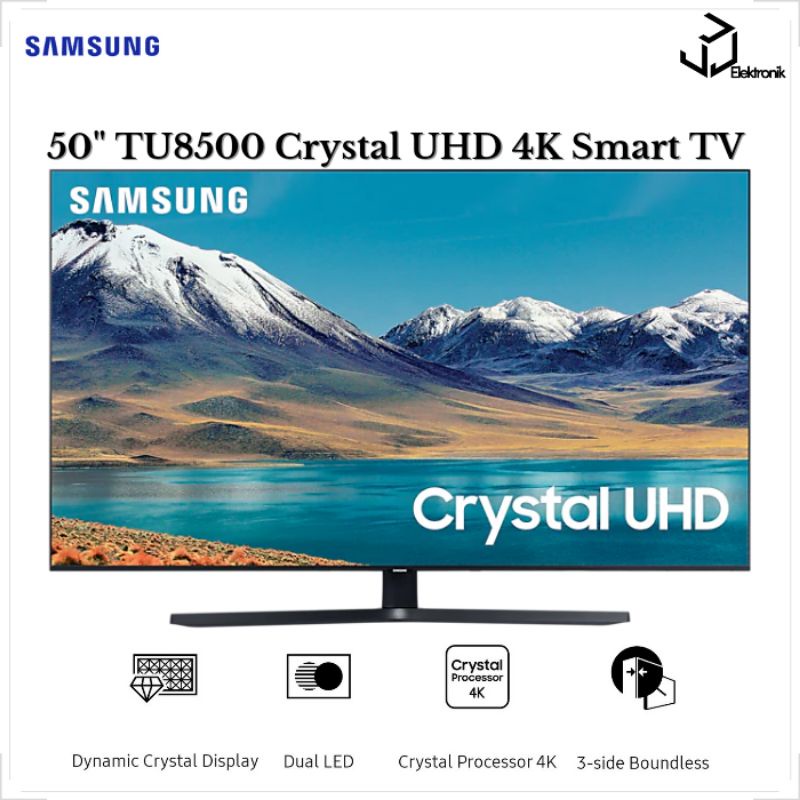 Jual Samsung Tu Crystal Uhd K Smart Tv Inch Ua Tu Led Tv