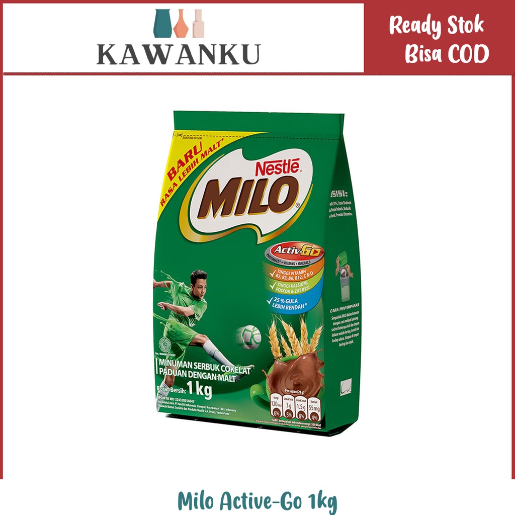 Jual Milo Active Go 1kg Shopee Indonesia