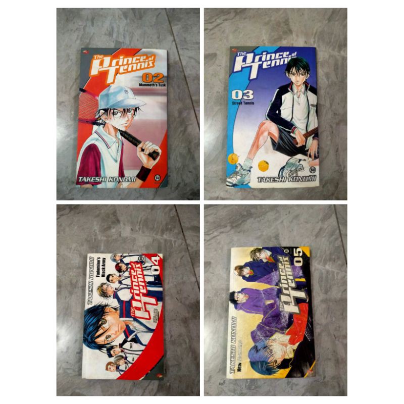 Jual Komik Cabutan Bekas Prince Of Tennis Volume