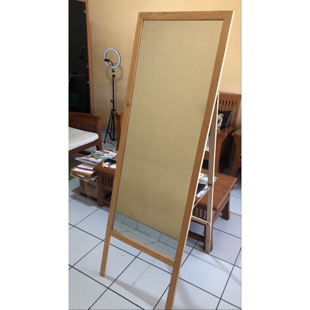 Jual STANDING MIRROR CERMIN BERDIRI FULL BODY UK BESAR Shopee Indonesia