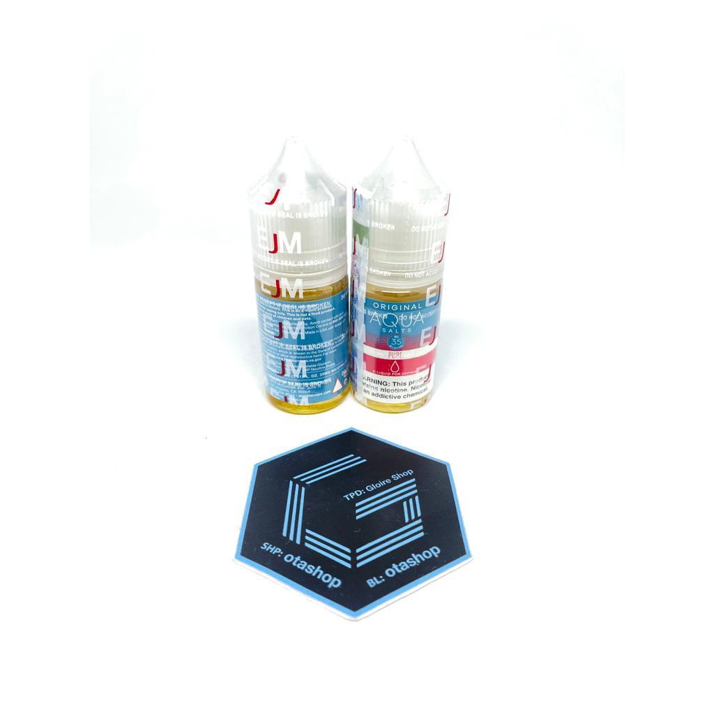 Jual Salt Nic Ejm Aqua Pure Original Ml Mg Liquid Pod Pods Vapor