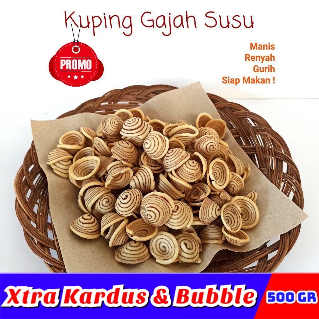 Jual Kuping Gajah Contong Gr Cream Coklat Kuping Gajah Mini Raos