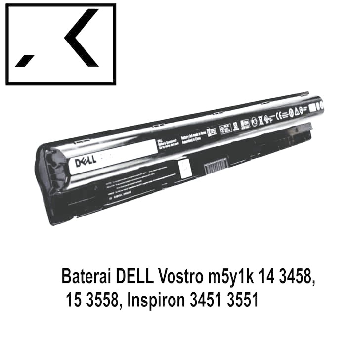 Jual Baterai DELL Vostro M5y1k 14 3458 15 3558 Inspiron 3451 3551