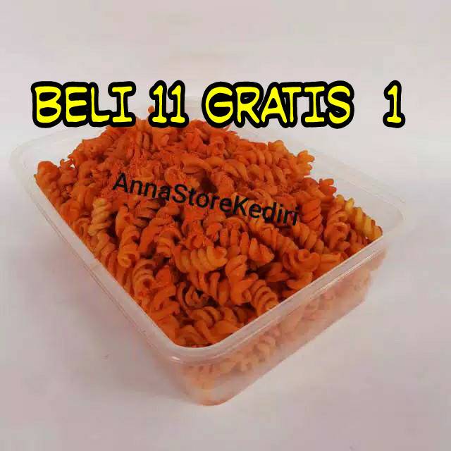 Jual Makaroni Ulir Kemasan Box Ml Full Shopee Indonesia