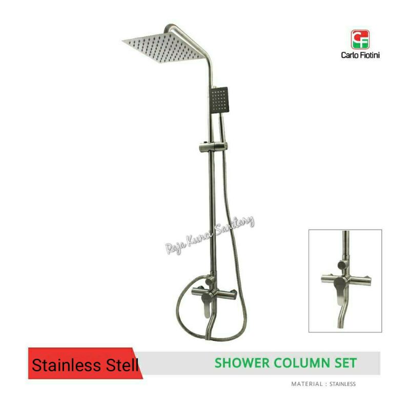 Jual Shower Column Kran Panas Dingin Shower Tiang Stainless Sus