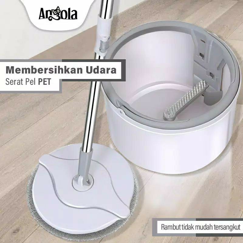 Jual Spin Mop D Alat Pel Lantai Super Mop Alat Pembersih Praktis Pel