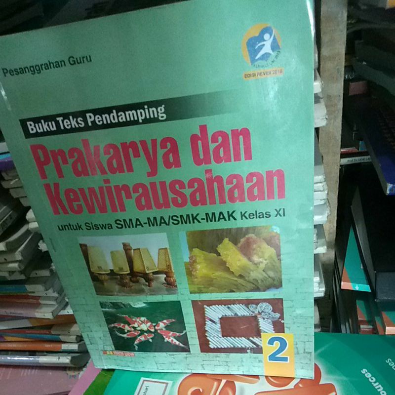 Jual Buku Prakarya Dan Kewirausahaan Kelas Xi Sma Ma Revisi Yrama