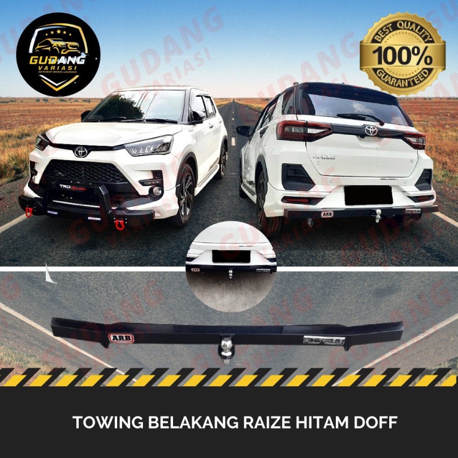 Jual Paket Tanduk Depan Raize Dan Towing Belakang Raize Shopee Indonesia