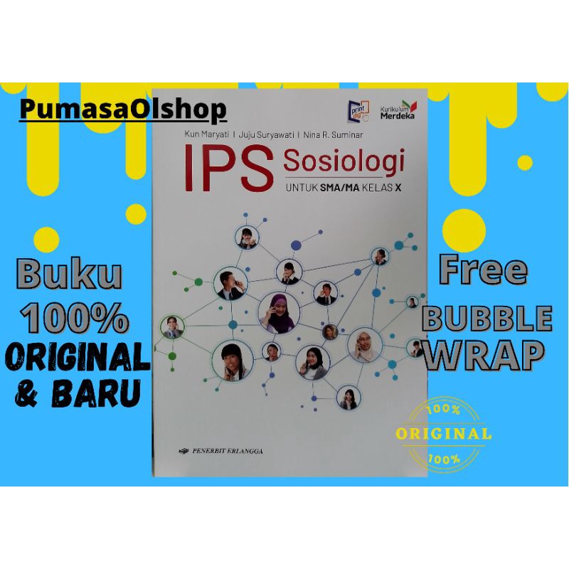 Jual Ips Sosiologi Untuk Sma Ma Kelas X Kurikulum Merdeka Shopee