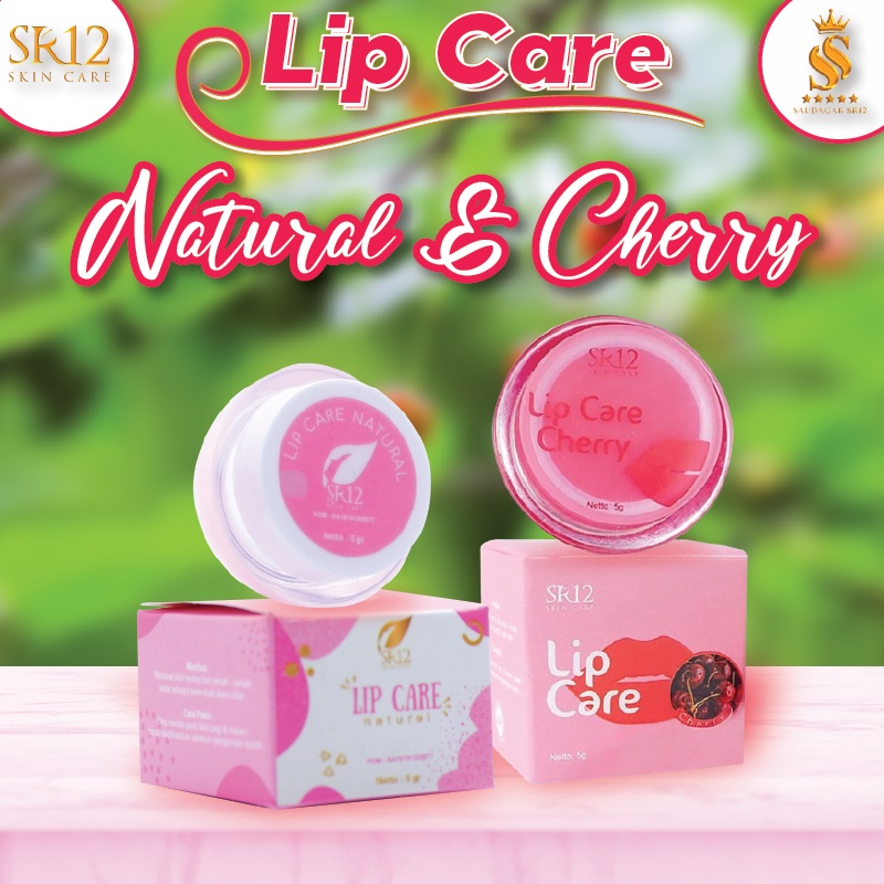 Jual LIP CARE SR12 PEMERAH BIBIR PERMANEN PELEMBAB BIBIR LIP BALM