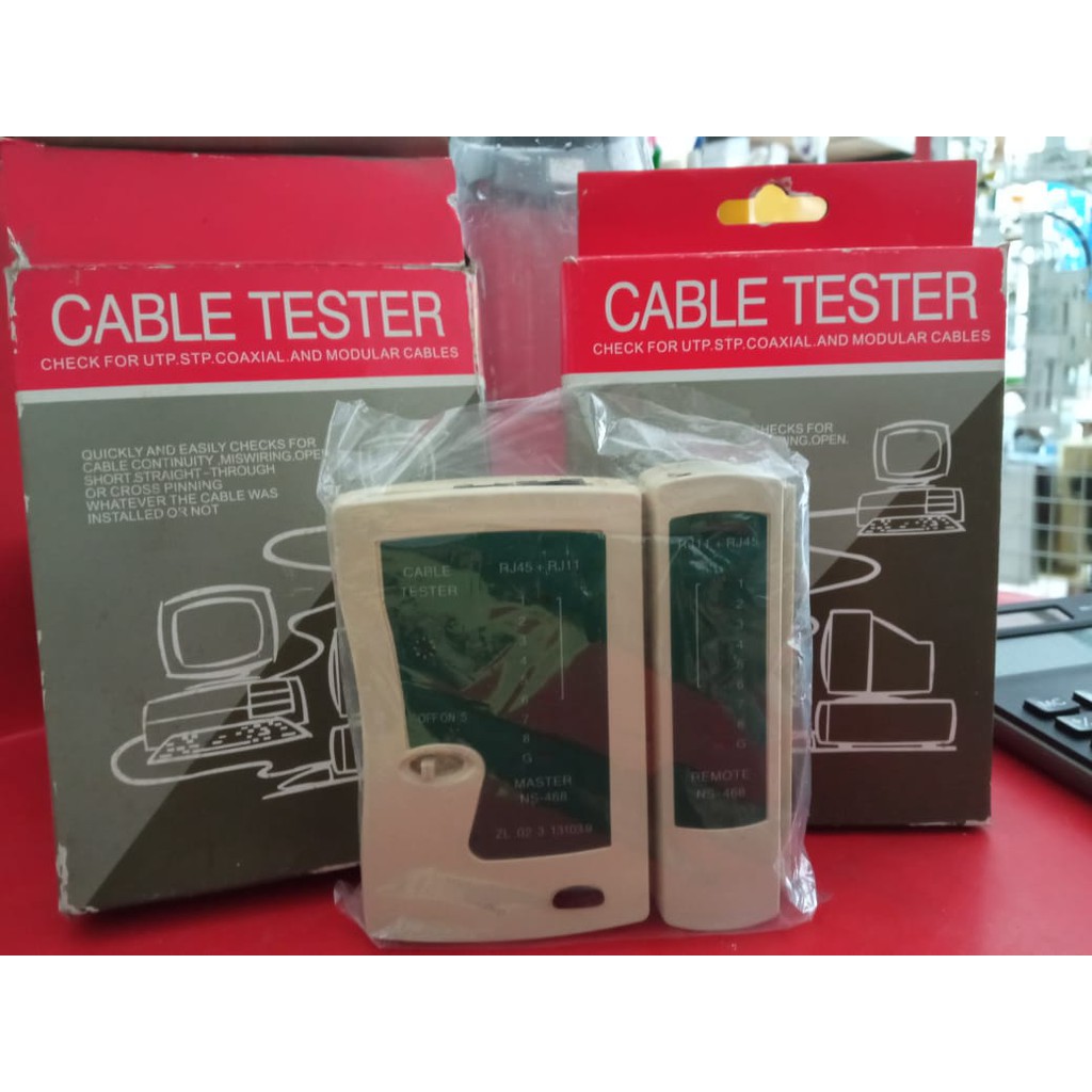 Jual Lan Tester Alat Penguji Kabel Lan Rj Rj Shopee Indonesia