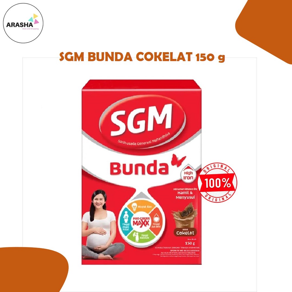 Jual SUSU MENYUSUI SGM BUNDA COKELAT 150 G Susu Ibu Hamil Dan