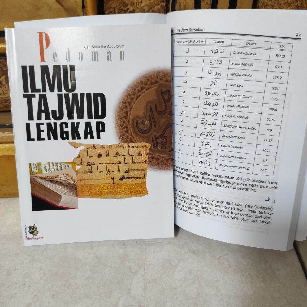 Jual Buku Pedoman Ilmu Tajwid Lengkap Shopee Indonesia