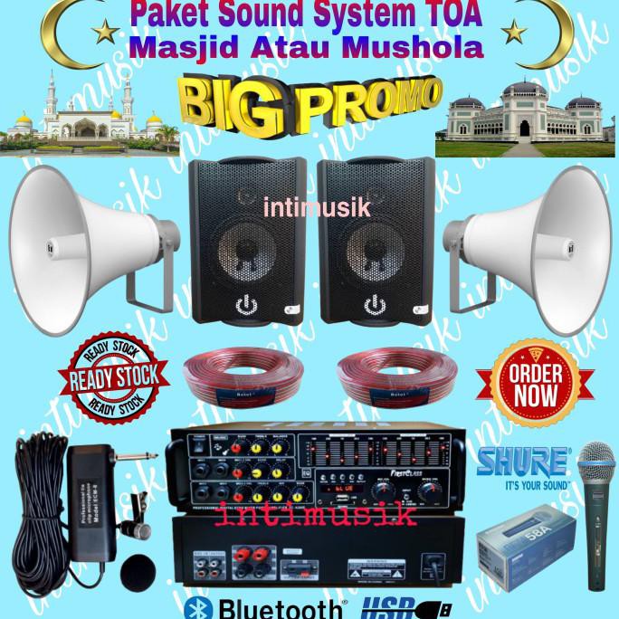 Jual Paket Sound System Toa Masjid Atau Mushola In Out Ii Shopee