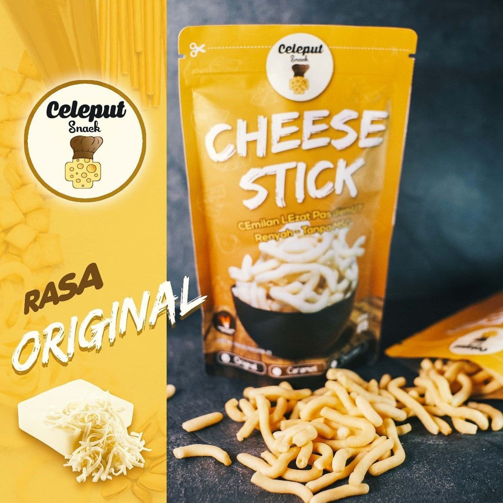 Jual Cheese Stick Makanan Ringan Varian Rasa Keju Edam Non MSG Premium